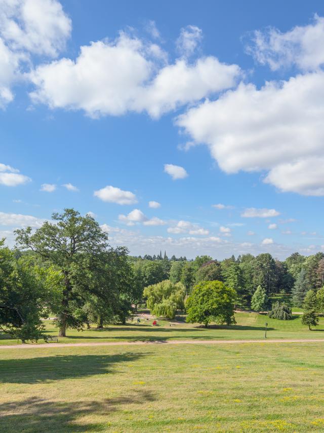 General view of Parc de la Verrerie, Le Creusot.