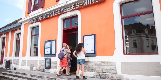 Gare de Montceau-les-Mines.