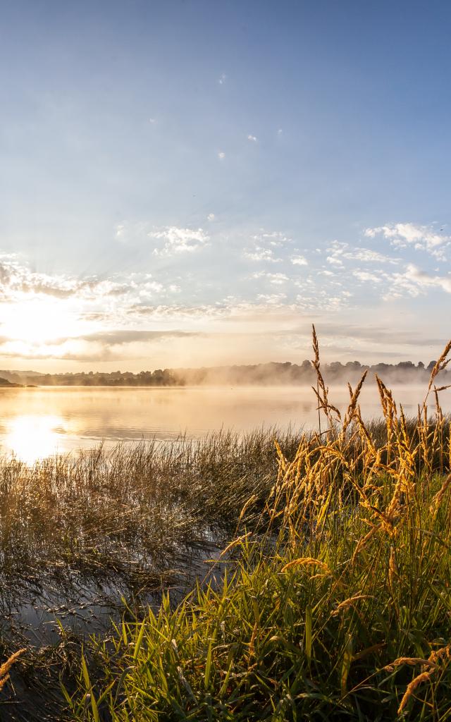 Lac De La Sorme dam Blanzy