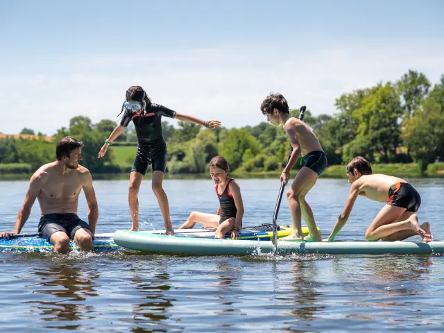 Baignade à l'Etang Berthaud.