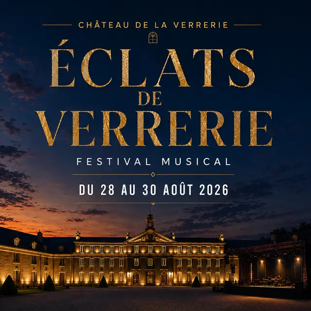 Affiche Éclats de Verrerie.