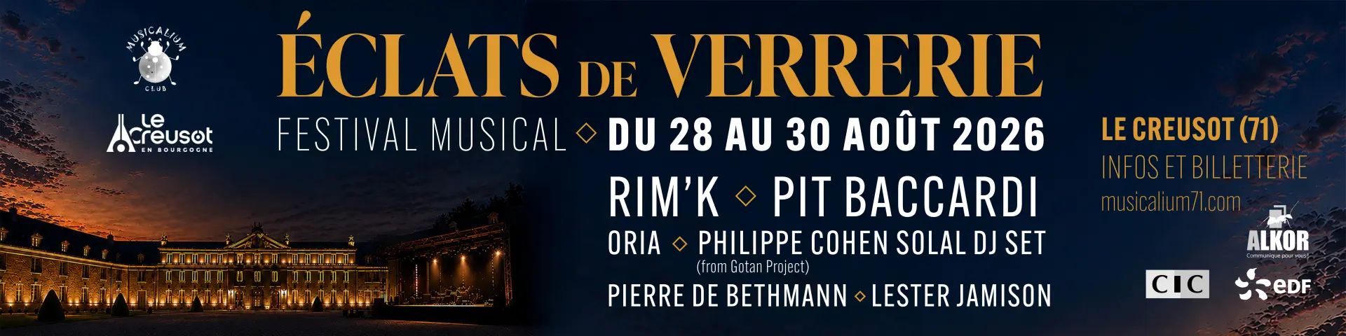 Banniere Eclats De Verrerie Compressee
